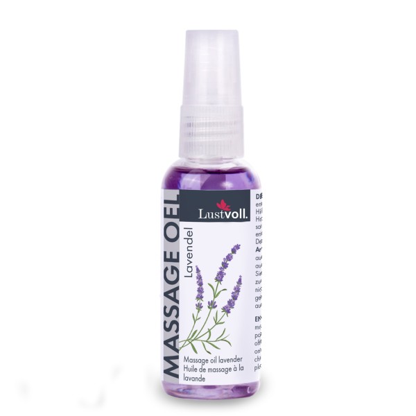 Lustvoll Massage Öl Lavendel 50 ml