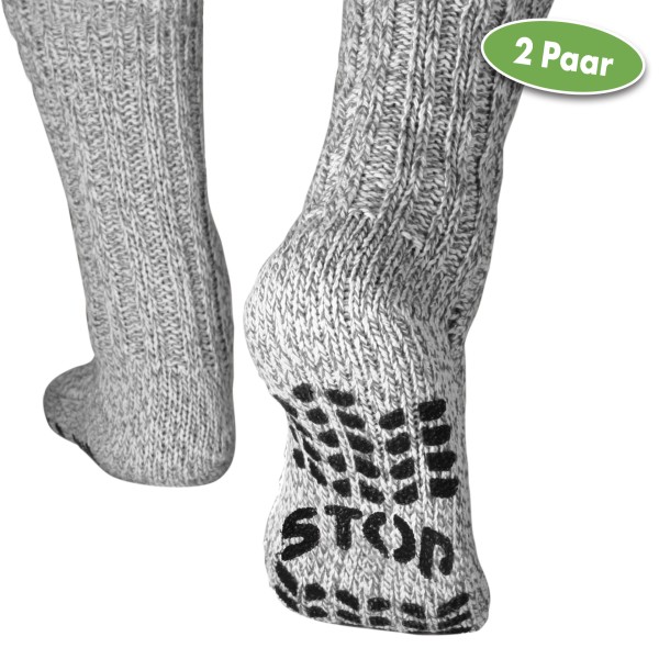 Vital Comfort Stopper-Socken, 2 Paar (farblich sortiert)
