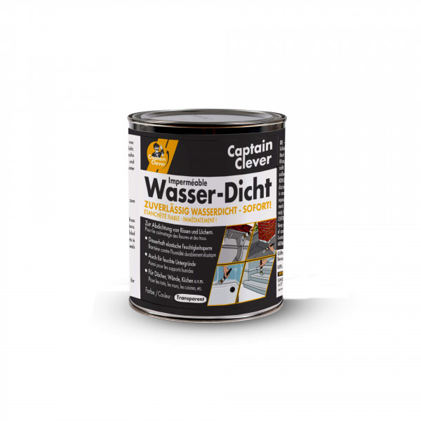Freisteller von Captain Clever Wasser-Dicht, transparent, 375 ml