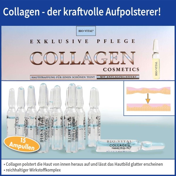 Bio-Vital Collagen Ampullen 15er Pack