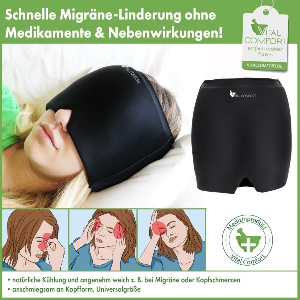 Vital Comfort Anti-Kopfschmerz Kühlmaske