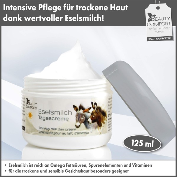 Beauty Comfort Eselsmilch Tagescreme 125 ml