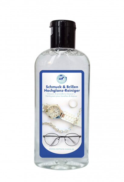 Captain Clean Schmuck und Brillen Hochglanz-Reiniger, 100 ml