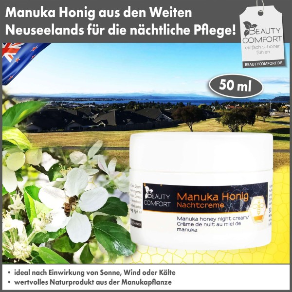 Beauty Comfort Manuka Honig Nachtcreme 50 ml